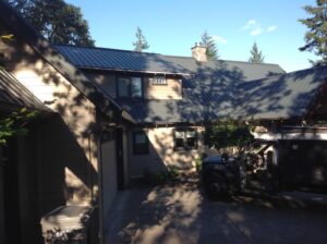 A Residential Musket Brown Gutter Installation by Affordable Roofing & Gutter Company in Albany, Oregon