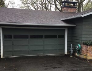 A Residential White Gutter Installation by Affordable Roofing & Gutter Company in Albany, Oregon