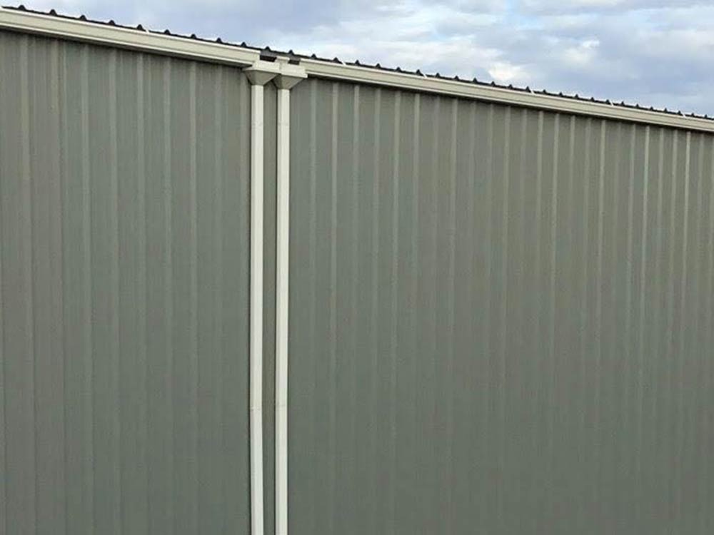 Outbuilding Building Gutter installations in Oregon by Affordable Roofing & Gutter Company.