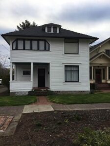 A Residential Black Gutter Installation by Affordable Roofing & Gutter Company in Portland, Oregon