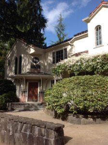 A Residential White Gutter Installation by Affordable Roofing & Gutter Company in Portland, Oregon