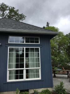 A Residential White Gutter Guard Installation by Affordable Roofing & Gutter Company in Salem, Oregon