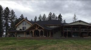 A Residential Bronze Gutter Installation by Affordable Roofing & Gutter Company in Salem, Oregon